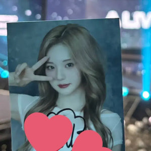 트리플에스 곽연지 싸인 포토카드 싸포