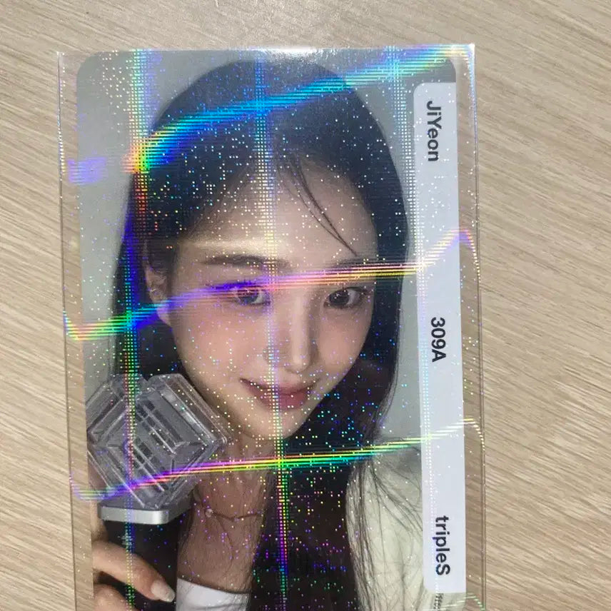 트리플에스 지연 응원봉 오브젝트