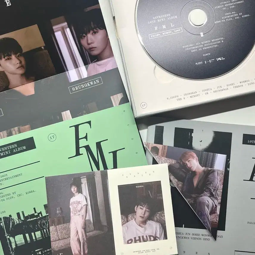 세븐틴 FML 손오공 개봉앨범