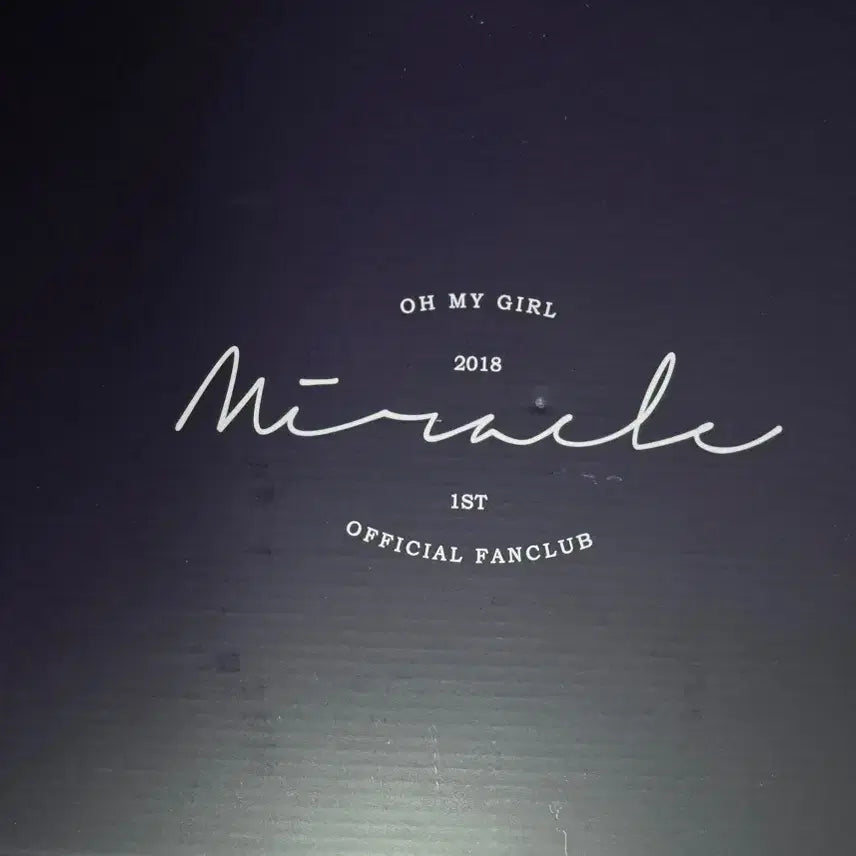 値下可OH MY GIRL Miracle 公式ファンクラブグッズ 韓国FC1期 BUNJANG] Oh My Girl Miracle 1st Fan Club Kit / 오마이걸