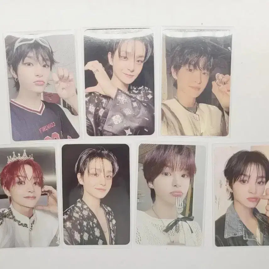 트레저 박지훈 시그 멤버십키트 멤버쉽 시즌그리팅 포카 포토카드