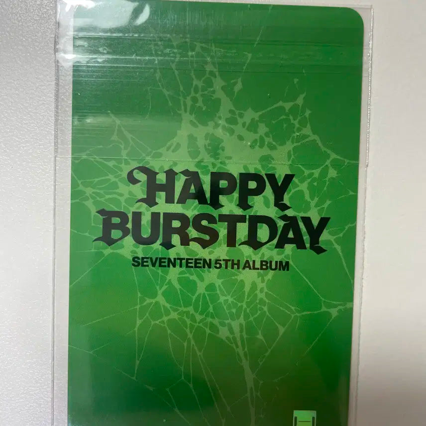 세븐틴 원우 비트로드 럭드 포카 정규5집