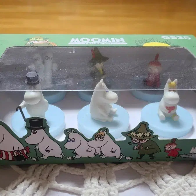 무민 피규어 세트 GS25 한정판