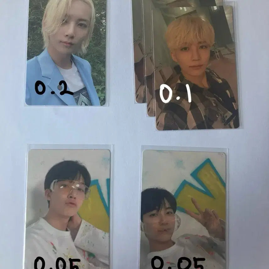 세븐틴 정한 포카 일괄 판매