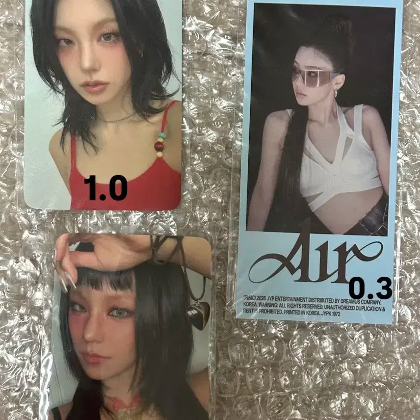 있지 Itzy 예지 JYP특전 포카 양도