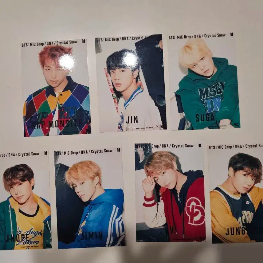 방탄소년단 bts 일본앨범 Crystal Snow 포토카드 세트