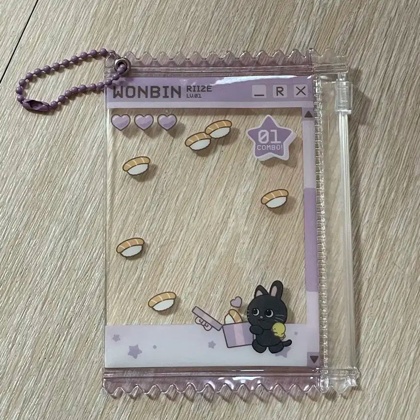 라이즈 RIIZE 팝업 10만원 사은품 원빈 포카 파우치