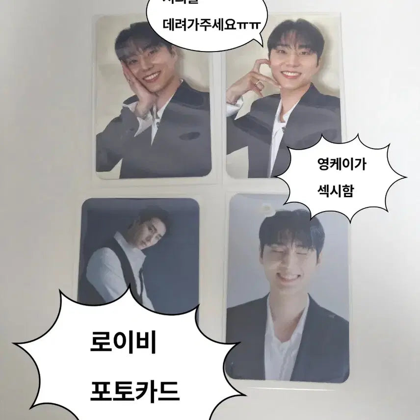 영케이 로이비 포토카드 일괄