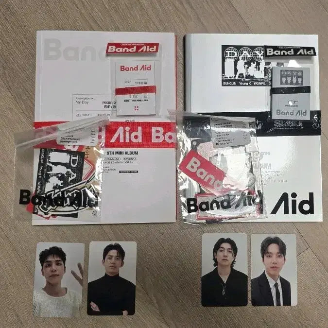 데이식스 Band Aid 앨범 + 포스터