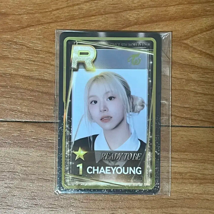 트와이스 TWICE 채영 READY TO BE 슈스제 포카