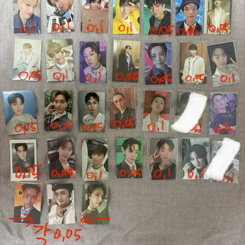 세븐틴 포카 양도(일괄가능)