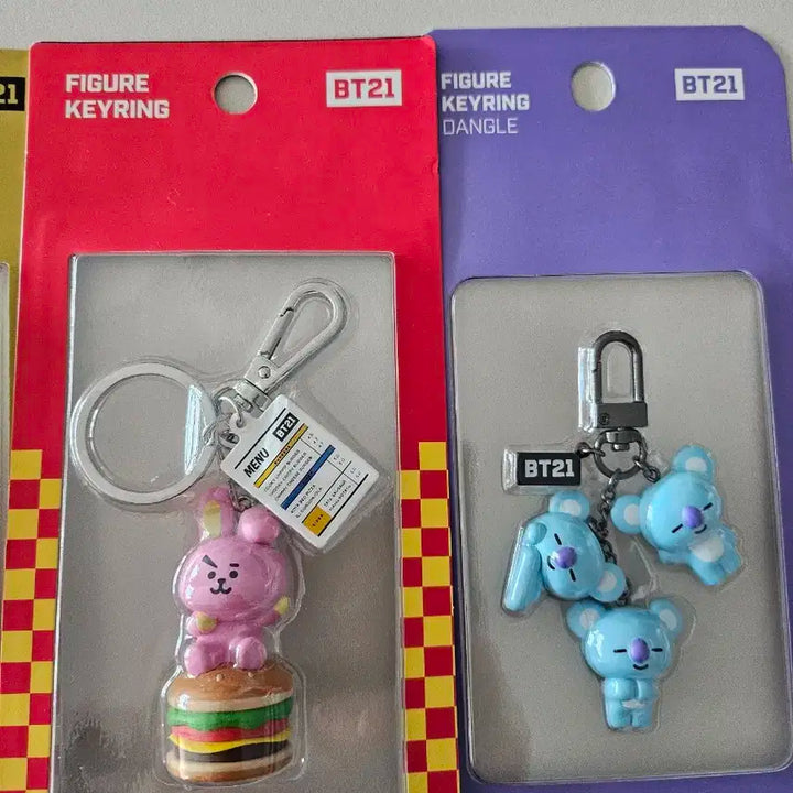 BTS BT21 피규어키링 미개봉 새상품