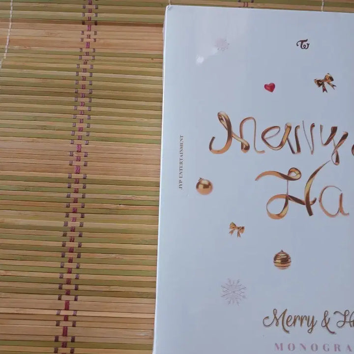 트와이스Merry&Happy 모노그래프 미개봉 sealed