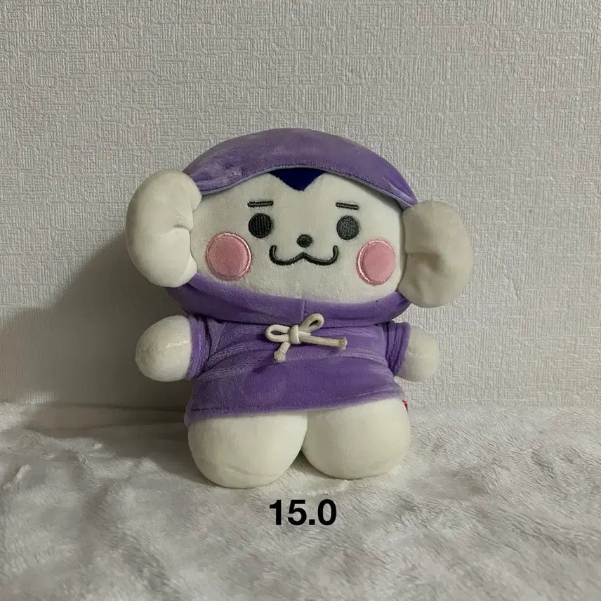 있지 라인프렌즈 윗지 툭이 인형