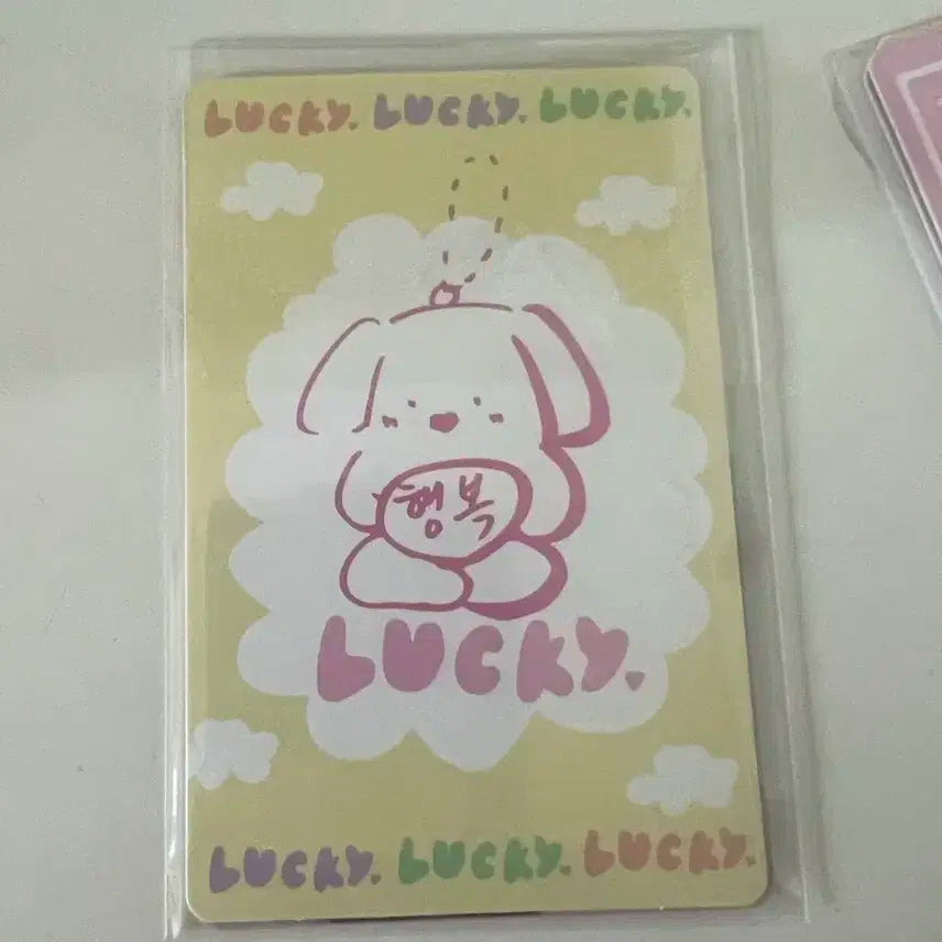 최립우 럭키카드 양도 판매