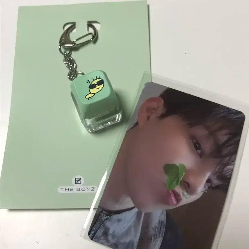 더보이즈 큐 포카 더블레이즈 엠디 키캡 키링 md