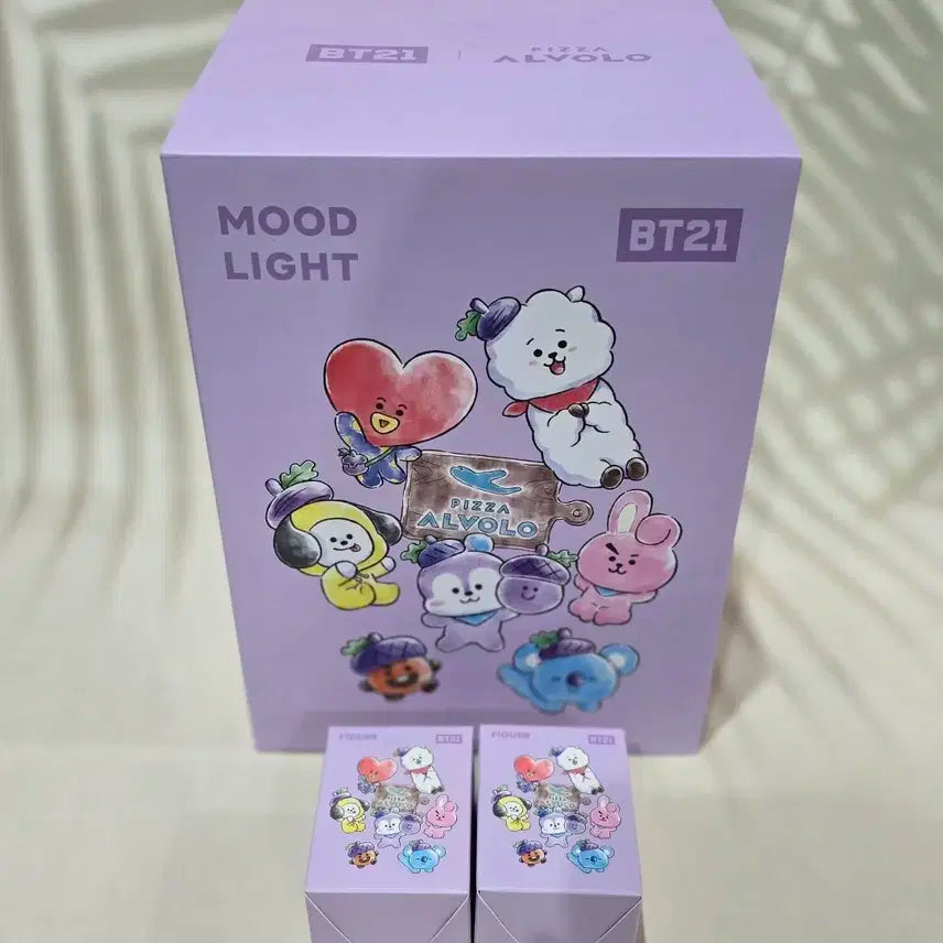 방탄소년단 bt21 무드램프 풀셋 bts mood lamp sealed