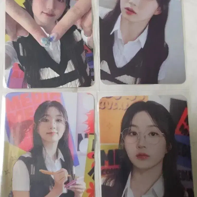 엔믹스 TRADING CARD 해원 포카4장-MIXXUNIVERSITY