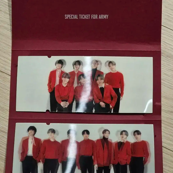 방탄 BTS 맵솔콘 스페셜 렌티큘러 티켓