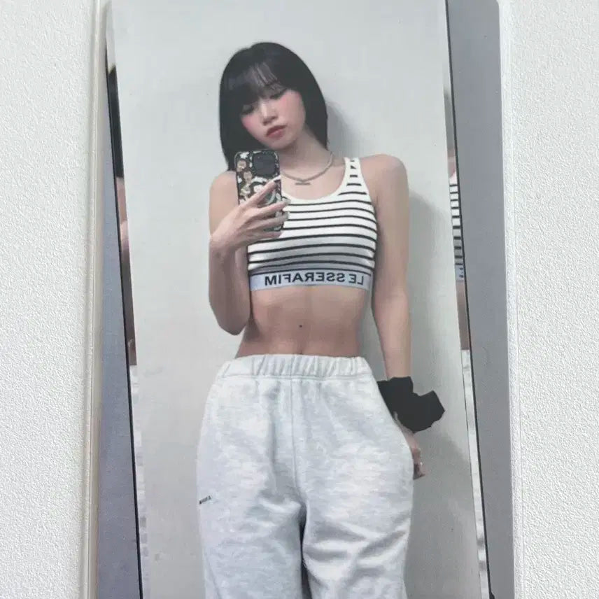 르세라핌 채원 포카