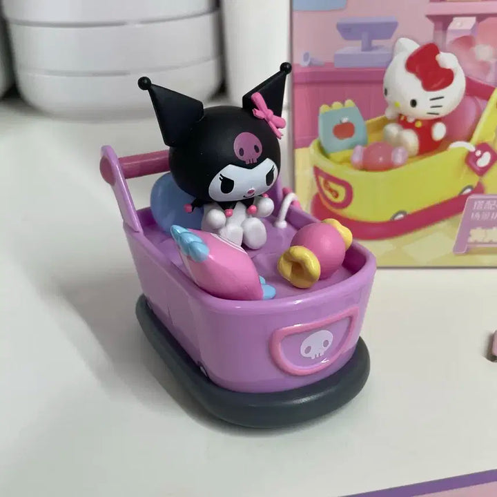 산리오 쿠로미 카트 피규어