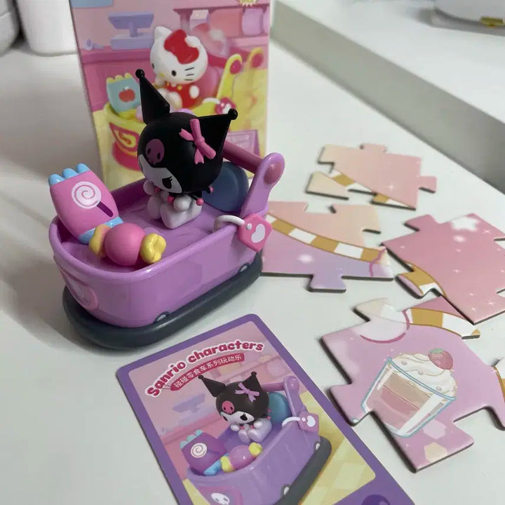 산리오 쿠로미 카트 피규어