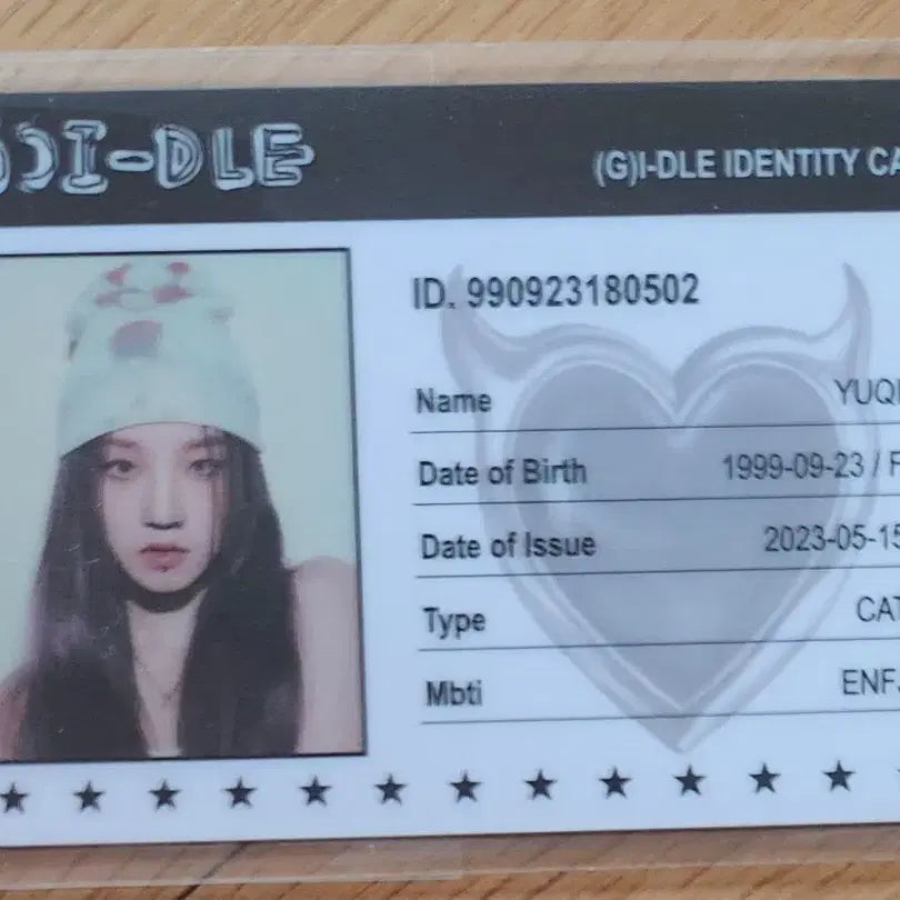 여자아이들 아이들 우기 앨범 포카 포토카드 IDLE 미공포