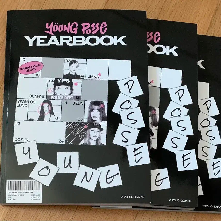 영파씨 블립 이어북 Young Posse yearbook 포카 포토카드