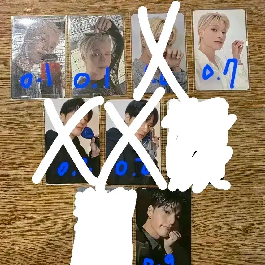 에이티즈 정우영 포카 포토카드 ateez