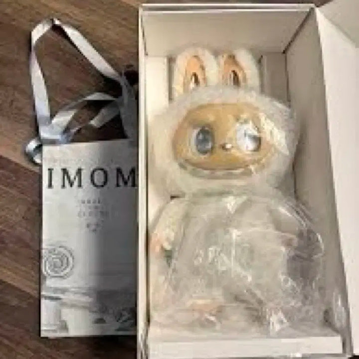 팝마트 라부부 지모모 구름 속 천사 엔젤 인 클라우드 58cm 인형