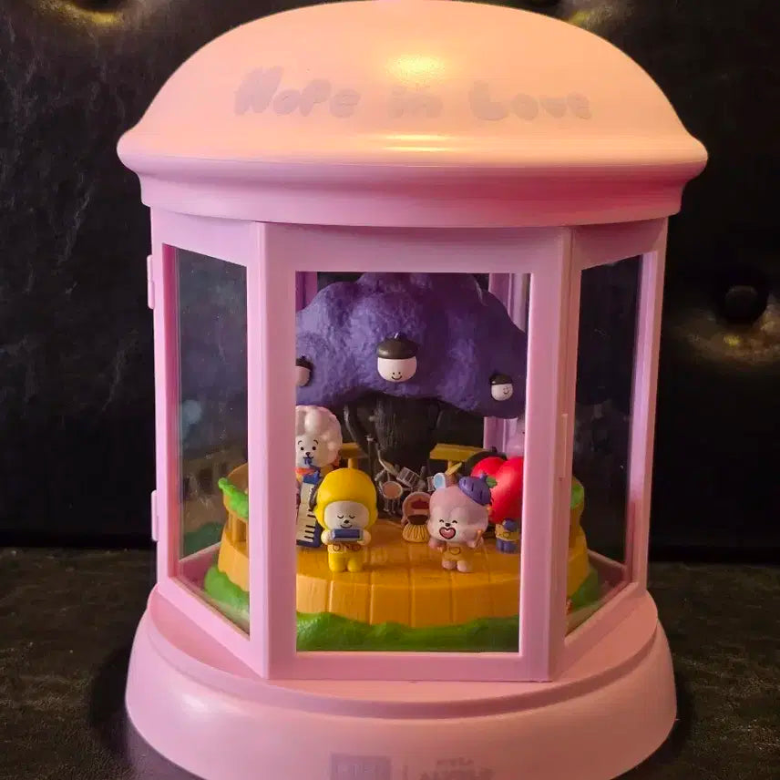 BT21 ALVOLO 뮤직박스 핑크 오르골