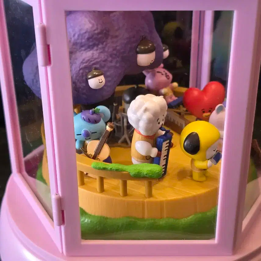 BT21 ALVOLO 뮤직박스 핑크 오르골