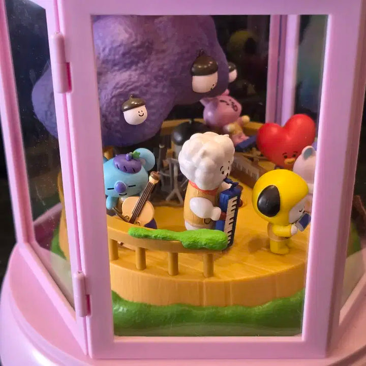 BT21 ALVOLO 뮤직박스 핑크 오르골