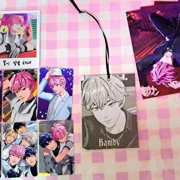 플레이브 밤비 뱅가드 폴라로이드 2주년 팝업 포카+ 샤쉐 인화사진덤