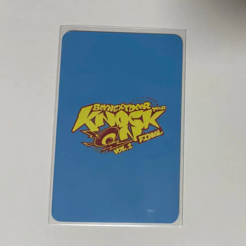 보넥도 앙콘 원도어존 포카 양도 이한 boynextdoor