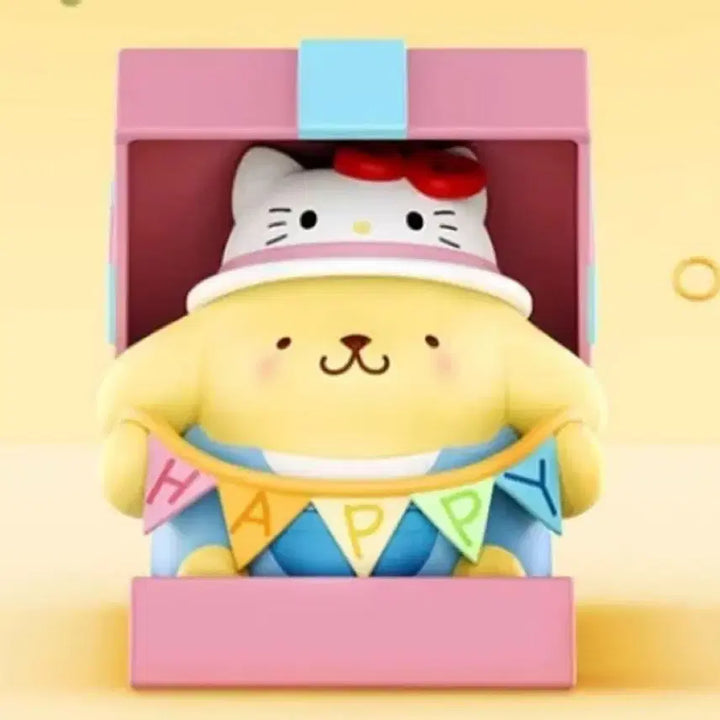 헬로키티 50주년 팝마트 피규어 폼폼푸린