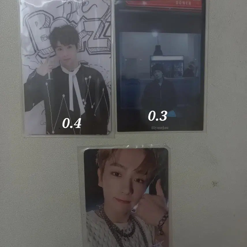 더보이즈 현재 포카 판매 리빌 소년 트레카