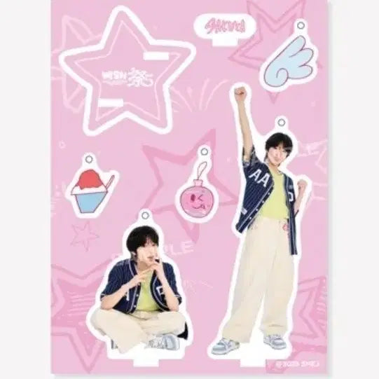 엔시티 위시 일본 팬미팅 사쿠야 아크릴 스탠드 키홀더 마츠리