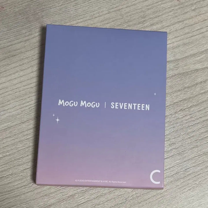 세븐틴 모구모구 폴딩 포토카드 보컬팀c