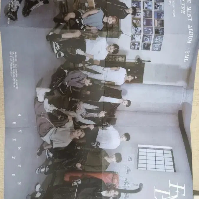 세븐틴 미니앨범 FML 회색 판매합니다