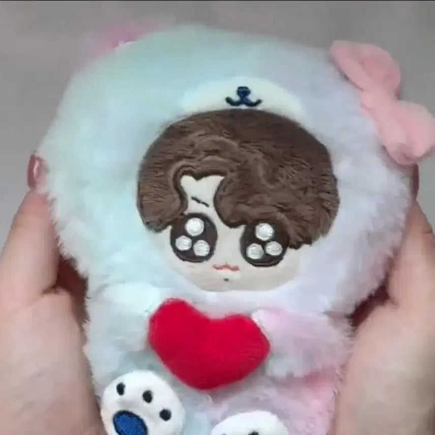 정국 꾸꾸사우나 팝업 꾹뚜기 레인보우베어옷