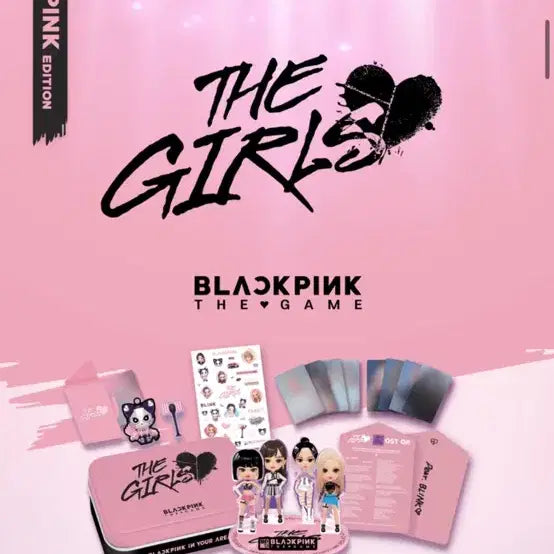 블랙핑크 The girls ost (rimited edition)판매