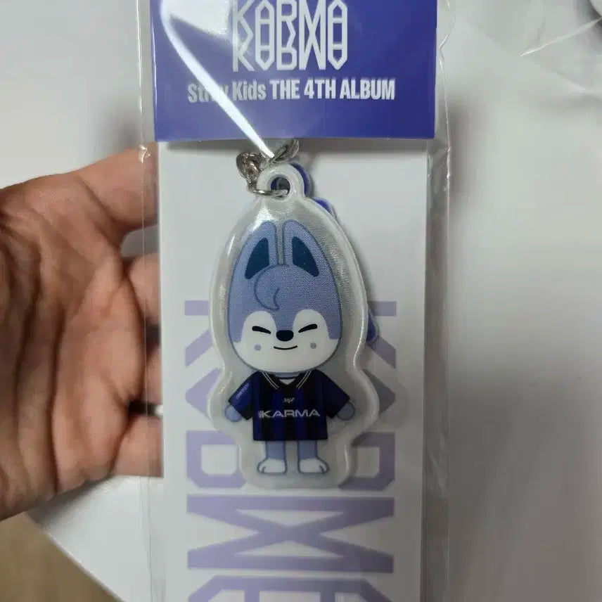 카르마팝업 울프찬 키링