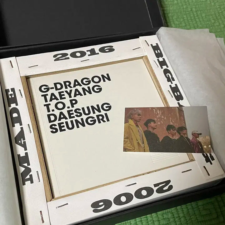 빅뱅 메이드 MADE 앨범 전체버전 초판 특전 포스터 포함