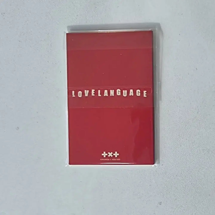 (미개봉)러브랭귀지 공방 포카세트+태현 스탠드 일괄 투바투 역조공