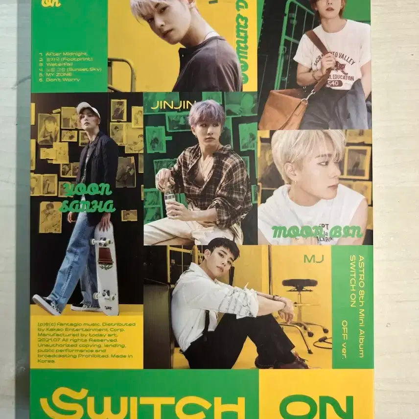 아스트로 엘범 swich on