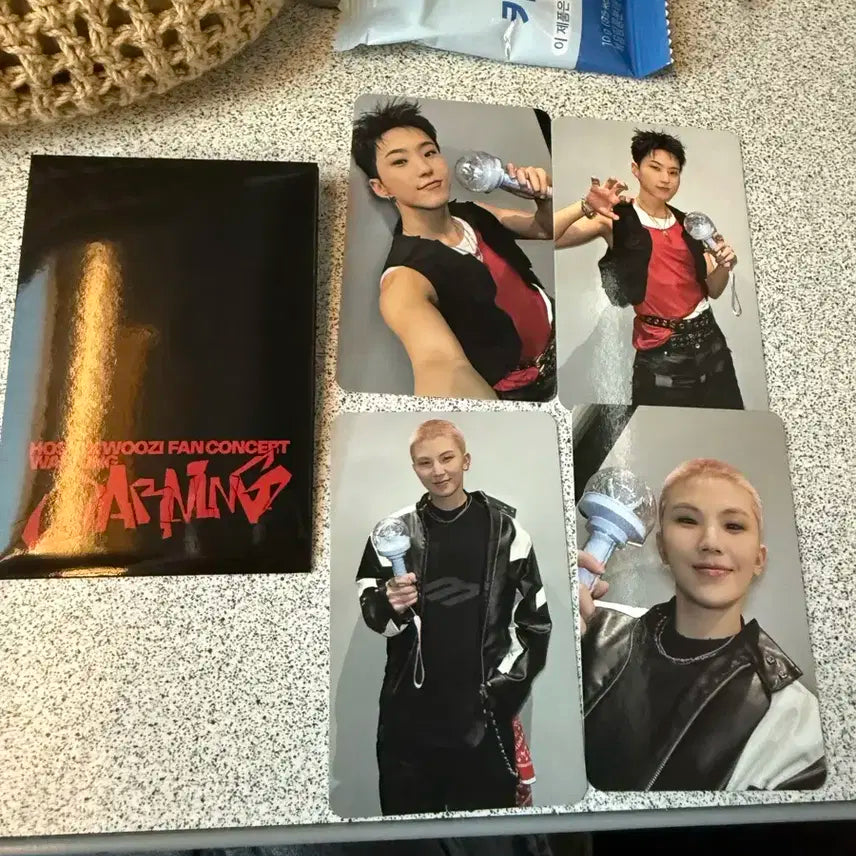 세븐틴 호시 우지 콘서트 캐럿존 포카