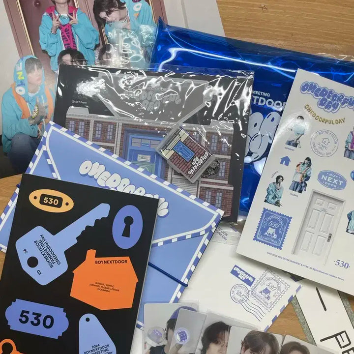 보이넥스트도어 원도어풀데이 전 구성 포카,특전포스터 포함