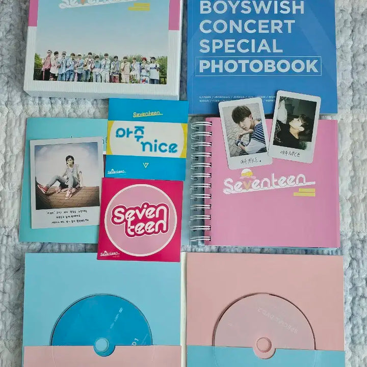 세븐틴 1집 러브레터 리패키지 앨범 스페셜 에디션 DVD