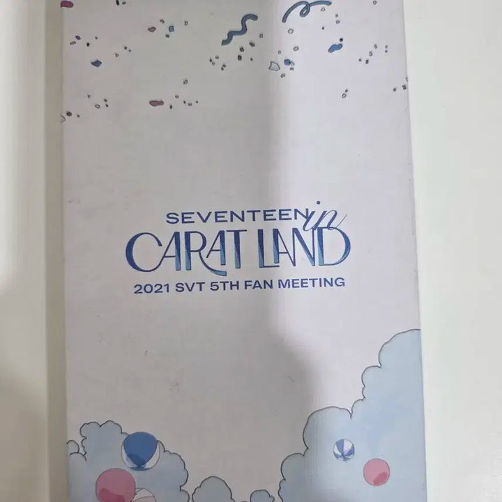 세븐틴 캐럿랜드 SVT 5th 2021 팬미팅 엽서세트 새상품